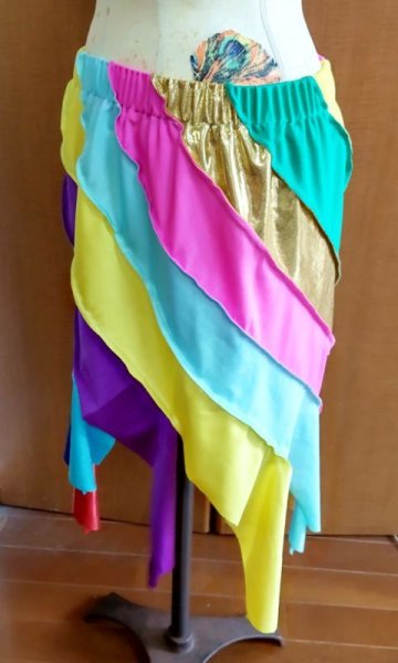 画像2: ふきながしレッスンスカート (2)