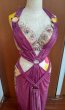 画像7: 大きいサイズラメボルドー衣装 (7)